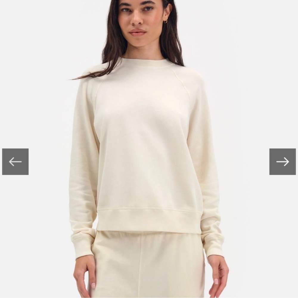 MATE the Label Cream Sweatshirt